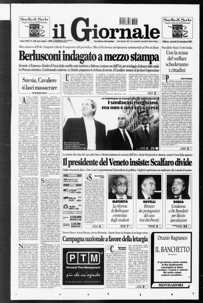 Il giornale : quotidiano del mattino